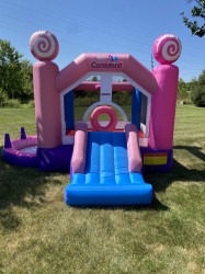 Candyland Bounce house (11.5 ft wide x 12.5 depth x 8 ft hei